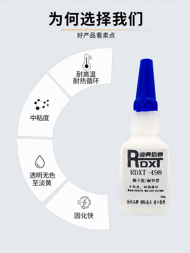 使用润典信通701促进剂等辅助产品来提高瞬干胶的粘接效果